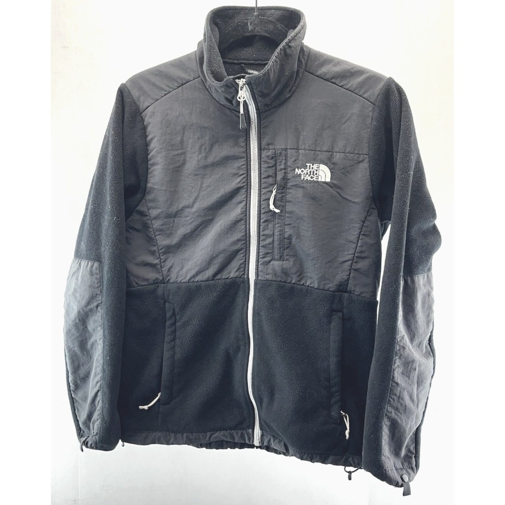 The North Face Womens Size Small Black Full Zip Soft Fleece Jacket Outdoor